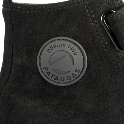 Baskets NOIR Femme Motif Uni Scratch