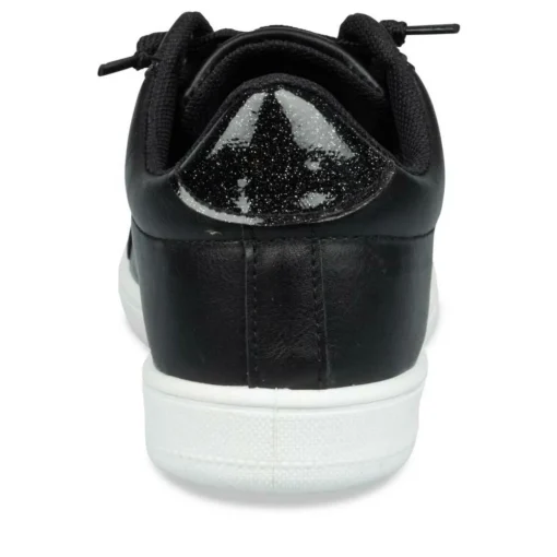 Baskets NOIR Fille Lacets