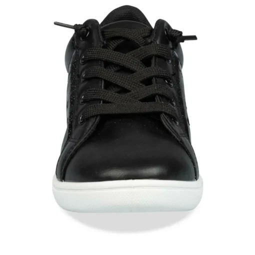 Baskets NOIR Fille Lacets