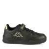 Baskets NOIR Fille Motif Uni Scratch