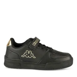 Baskets NOIR Fille Motif Uni Scratch