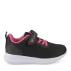 Baskets NOIR Fille Motif Uni Scratch