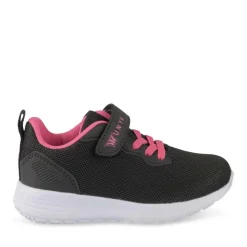 Baskets NOIR Fille Motif Uni Scratch