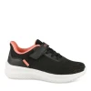 Baskets NOIR Fille Motif Uni Scratch