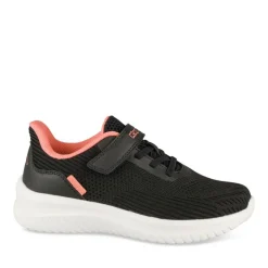 Baskets NOIR Fille Motif Uni Scratch