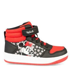Baskets NOIR Fille Motif Animal Scratch