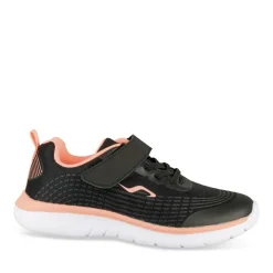 Baskets NOIR Fille Motif Uni Scratch