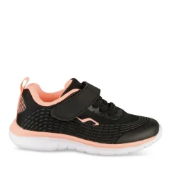 Baskets NOIR Fille Motif Uni Scratch