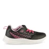 Baskets NOIR Fille Motif Uni Scratch