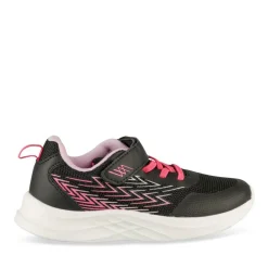 Baskets NOIR Fille Motif Uni Scratch
