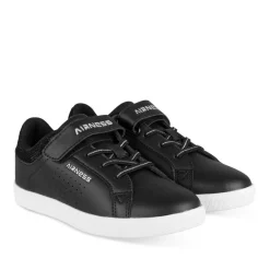 Baskets NOIR Fille Motif Uni Scratch
