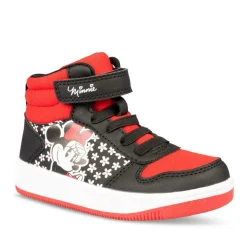 Baskets NOIR Fille Motif Animal Scratch