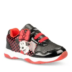 Baskets NOIR Fille Motif Animal Scratch