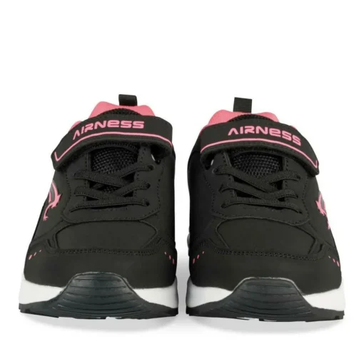 Baskets NOIR Fille Motif Uni Scratch