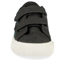 Baskets NOIR Fille Motif Paillettes Scratch