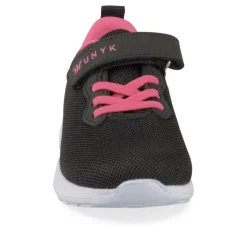 Baskets NOIR Fille Motif Uni Scratch