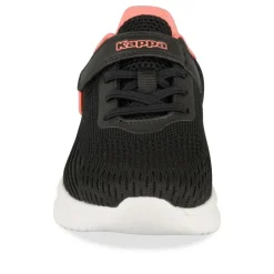 Baskets NOIR Fille Motif Uni Scratch