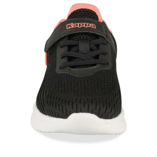 Baskets NOIR Fille Motif Uni Scratch