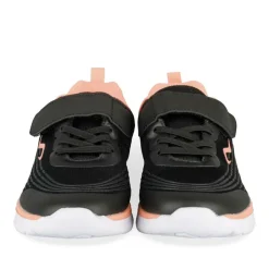 Baskets NOIR Fille Motif Uni Scratch