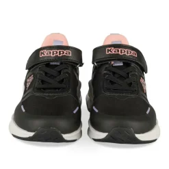 Baskets NOIR Fille Motif Uni Scratch