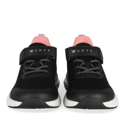 Baskets NOIR Fille Motif Uni Scratch