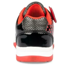 Baskets NOIR Fille Motif Animal Scratch
