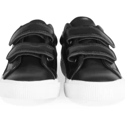 Baskets NOIR Fille Motif Uni Scratch