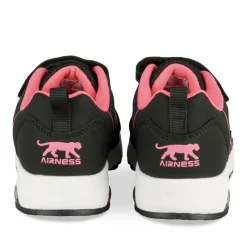 Baskets NOIR Fille Motif Uni Scratch