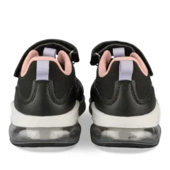 Baskets NOIR Fille Motif Uni Scratch