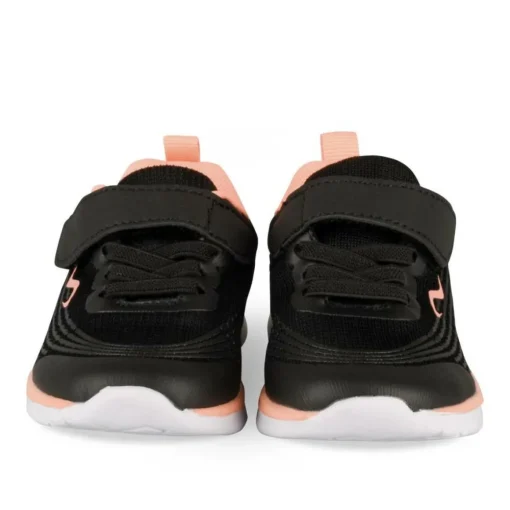 Baskets NOIR Fille Motif Uni Scratch