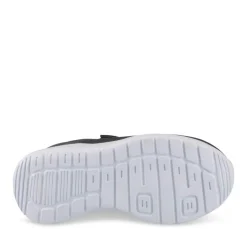 Baskets NOIR Fille Motif Uni Scratch