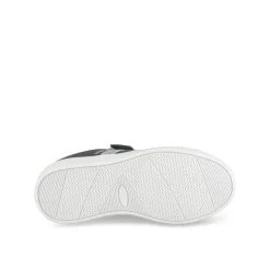 Baskets NOIR Fille Motif Iridescent Scratch