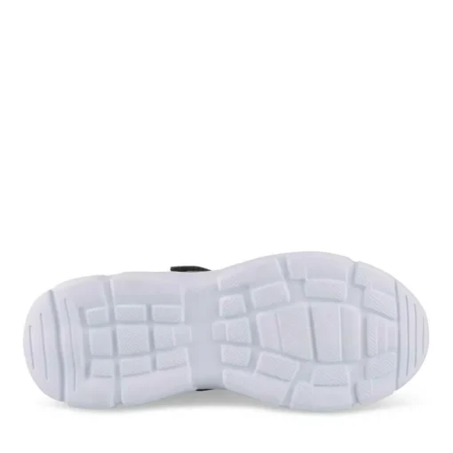 Baskets NOIR Fille Motif Iridescent Scratch