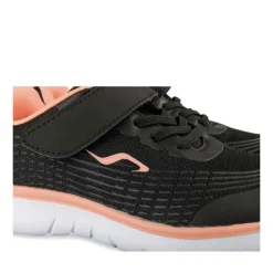 Baskets NOIR Fille Motif Uni Scratch