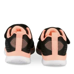 Baskets NOIR Fille Motif Uni Scratch