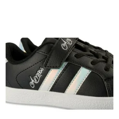 Baskets NOIR Fille Motif Uni Scratch