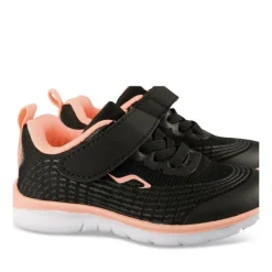 Baskets NOIR Fille Motif Uni Scratch