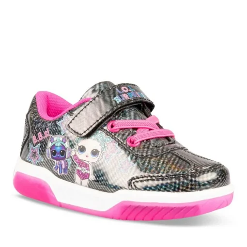 Baskets NOIR Fille Scratch