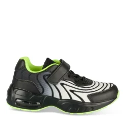 Baskets NOIR Garçon Motif Uni Scratch