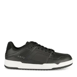 Baskets NOIR Garçon Motif Uni Lacets