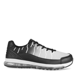 Baskets NOIR Garçon Motif Uni Lacets