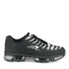 Baskets NOIR Garçon Motif Uni Lacets