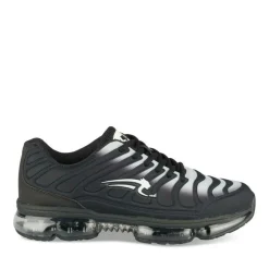Baskets NOIR Garçon Motif Uni Lacets