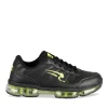 Baskets NOIR Garçon Motif Uni Lacets