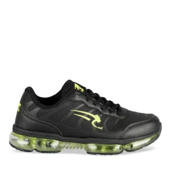 Baskets NOIR Garçon Motif Uni Lacets