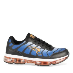 Baskets NOIR Garçon Motif Uni Lacets