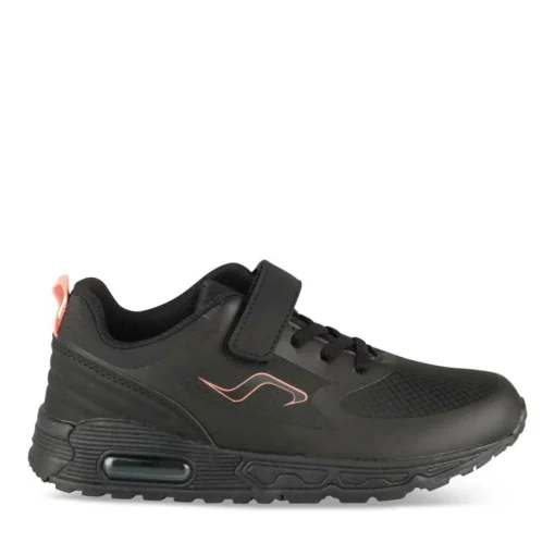 Baskets NOIR Garçon Motif Uni Scratch