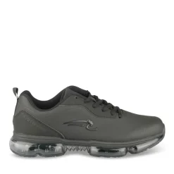 Baskets NOIR Garçon Motif Uni Lacets