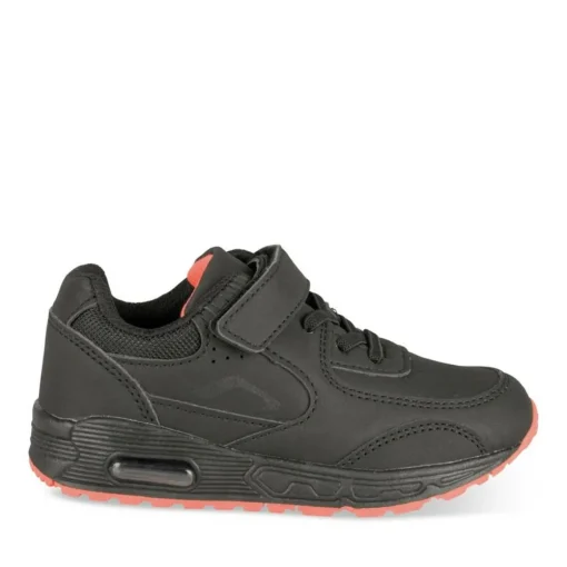 Baskets NOIR Garçon Motif Uni Scratch