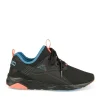 Baskets NOIR Garçon Motif Uni Elastique
